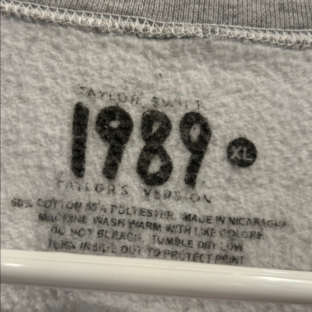 Taylor Swift Black and Gray UFO Graphic Crewneck Sweater. Eras Tour 2 shirts - Picture 3 of 7